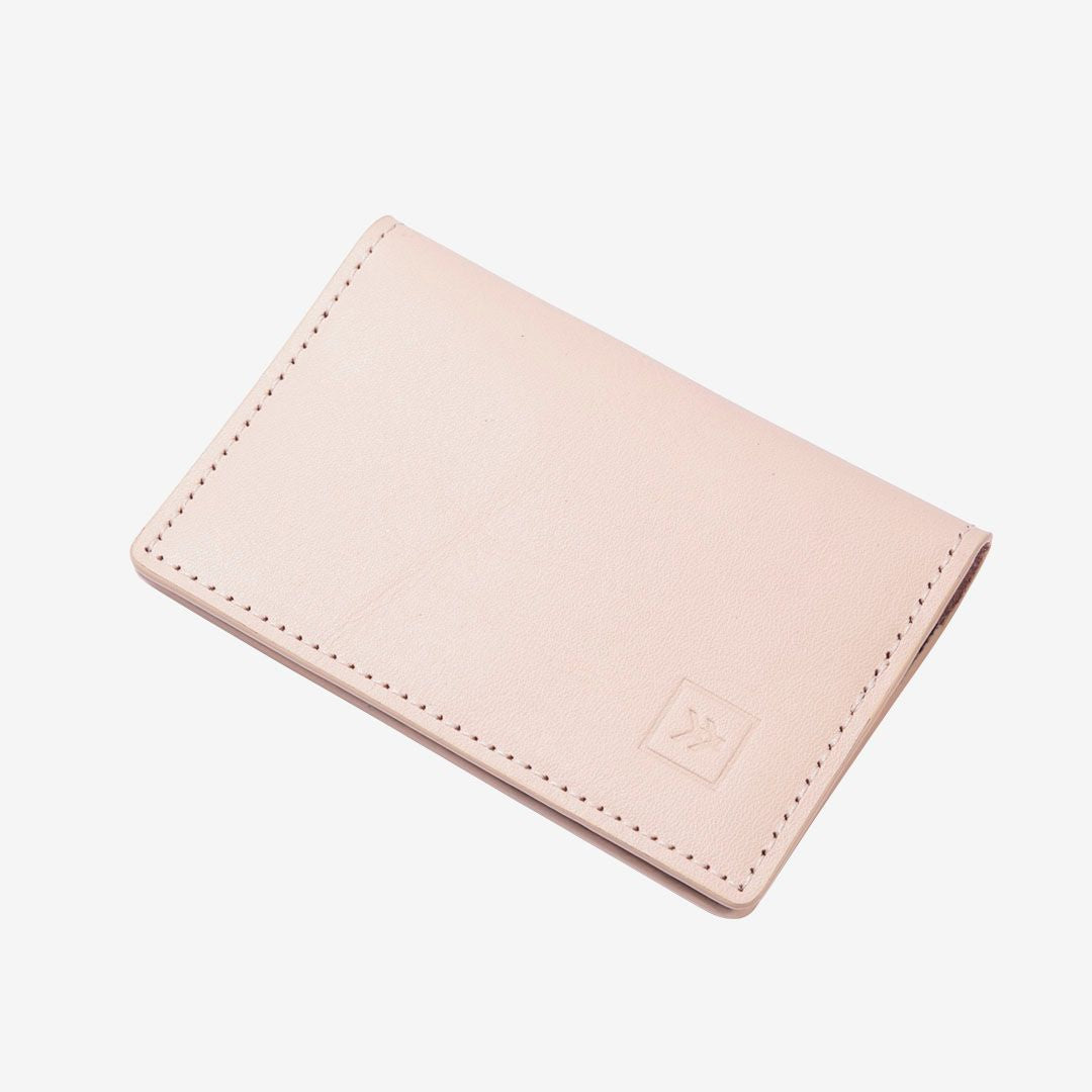 Thread Wallets Bifold Wallet - Off White Leather Wallet – Sand