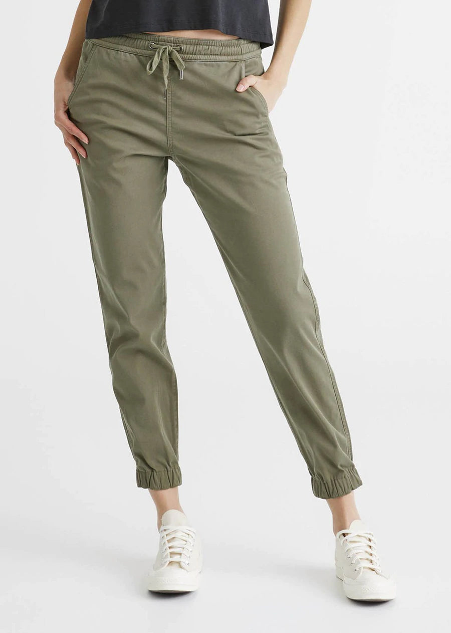 Buy DressBerry Women Olive Green Solid Joggers - Track Pants for Women  9265605