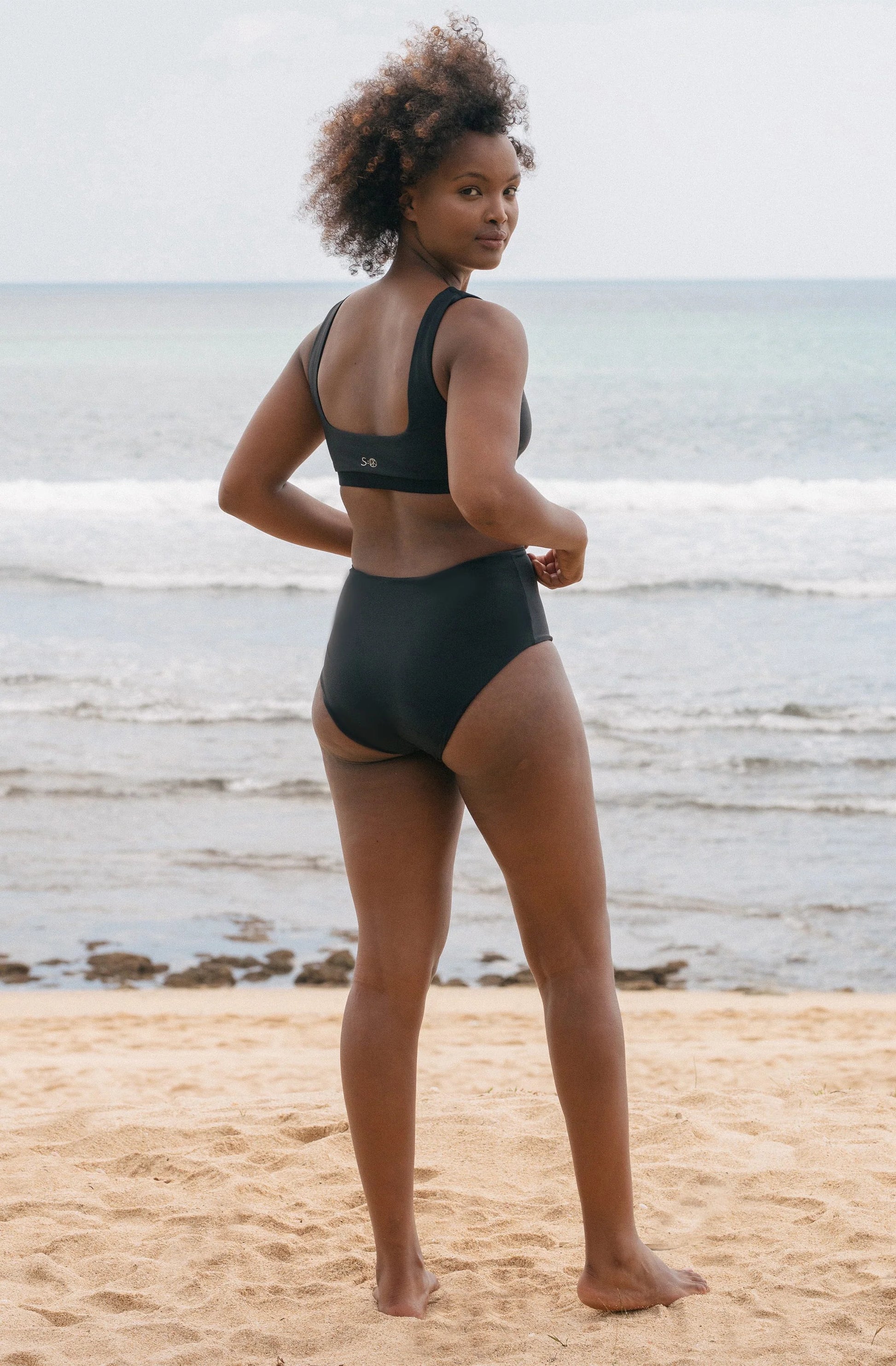 NEW Lucky Brand Sonora Side Sash Hipster Bikini swimsuit Bottoms MEDIUM M  $56